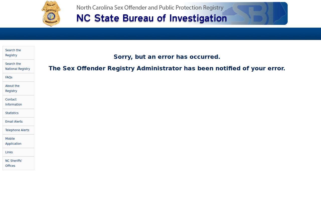 Person County sex offender nearby address search map
